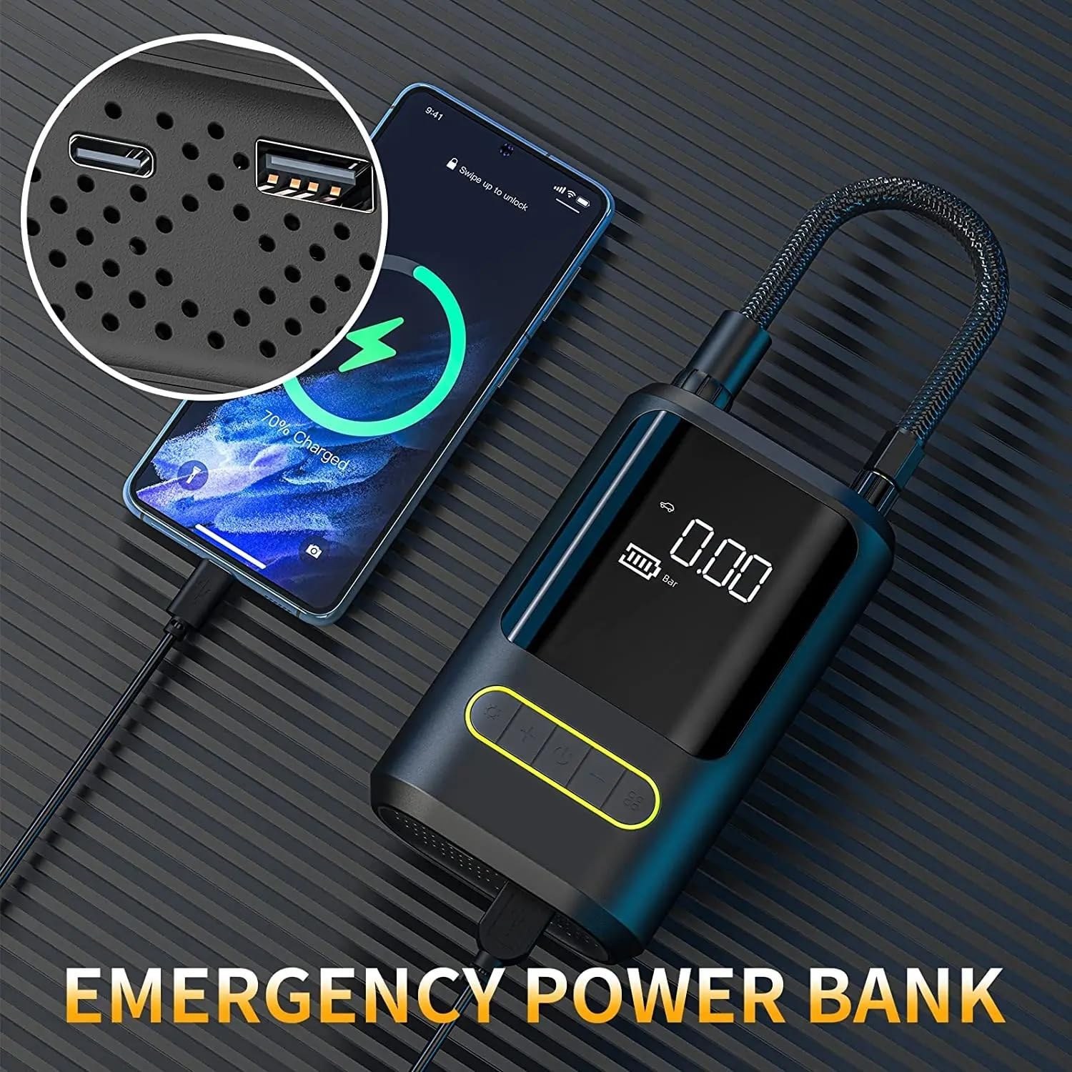 پمپ باد هوشمند قابل حمل مدل ATJ-8466